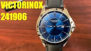 Victorinox Swiss Army Alliance Classic Leather Strap Watch 241906