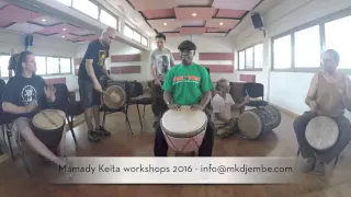 Mamady Keïta  solo improvisation KOMA rhythm