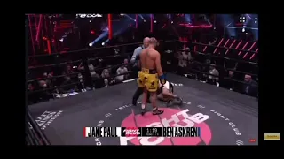 Jake Paul Knocks Out Ben Askren In Round 1 - Jake Paul vs Ben Askren