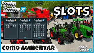 FS22 | Como Otimizar e Aumentar os SLOTS no seu Console | FARMING SIMULATOR 22