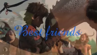 Httyd | Toothless & Hiccup | Best friends