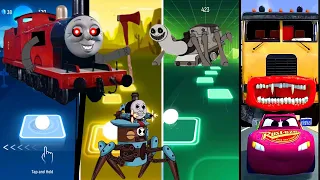 James Thomas vs Thomas Robot vs Spider Thomas vs Bus Eater EDM Rush