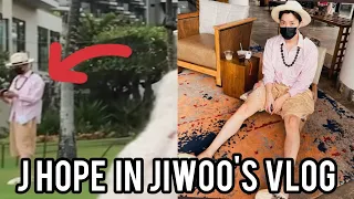 [Eng sub] Jiwoo vlog with J hope | J Hope in Jiwoo's vlog | J Hope in his sister's vlog✨