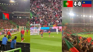 Portugal Fans Crazy Reactions To Ronaldo Amazing Free Kick Goal Against Liechtenstein