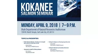 2018 Kokanee Fishing Seminar