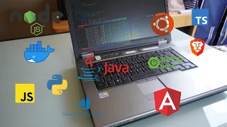 Coding on a 17 years old laptop