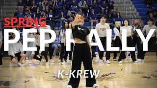 K-POP SPRING PEP RALLY PERFORMANCE 2023 (BTS "Mic Drop" Steve Aoki Remix Ver.) | PWSH K-Krew