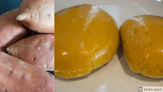 How to make Sweet potatoes Fufu AKA⎜Swallo⎜