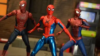 SH Figuarts Spider-Man: No Way Home New Red & Blue Suit / Final Swing Suit Action Figure Review
