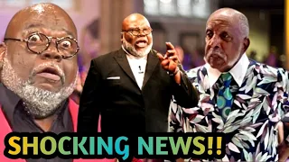T.D. Jakes attacks the newly appointed Bishop Sherman while he was singing n praising God in church.