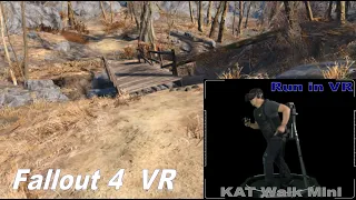 Running Around Sanctuary (Fallout 4 VR) Using KAT Walk Mini