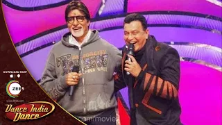 Amitabh Bachchan and Mithunda Masti On Dance India Dance Season 2
