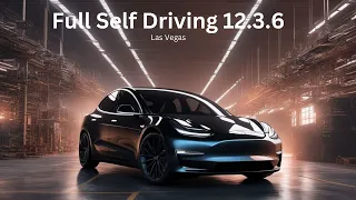 Full Self Driving 12.3.6 Supervised - Navigate to Sam's Club - Tesla Model 3 Performance