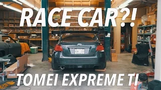 ALMOST A RACECAR! Tomei Expreme Ti Exhaust DIY/Sound Clips
