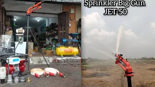 SPRINKLER BIG GUN RAIN JET-50 || TEMBAKAN 45-50M || TOKO DOS NI ROHA