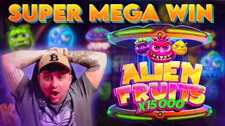 HUGE WIN ON ALIEN FRUITS!