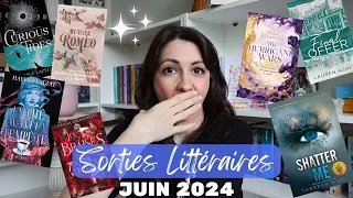 SORTIES LITTERAIRES 🤗 JUIN 2024 - de grosses sorties attendues ! ✨🎉