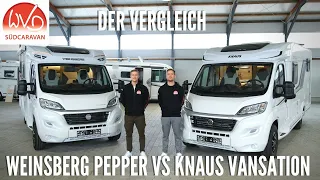 WEINSBERG PEPPER VS KNAUS VANSATION | Der große Vergleich