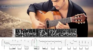 História De Un Amor - fingerstyle Guitar Lesson Tab