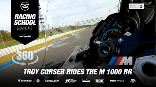 ///M 1000 RR | Troy Corser 🐊  360° view | HockenheimRing