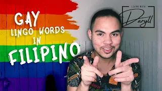 Gay lingo words in Filipino