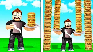 ROBIĘ NAJWYŻSZEGO BURGERA ZA 1,000,000$ w ROBLOX! (Burger Simulator)