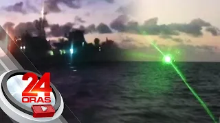 Military-grade laser, itinutok ng China Coast Guard sa barko ng PCG | 24 Oras