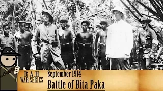 Australia in Kaiser Wilhelmsland  - Battle of Bita Paka - R.A.H. September 1914