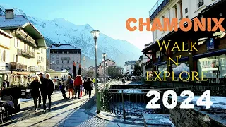 Chamonix , France | Winter Escapade : Stunning 4K Walking tour in the French Alps.