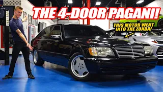 WHY THE W140 S600 WAS THE GREATEST S CLASS EVER MADE! *V12 PAGANI ZONDA MERCEDES*