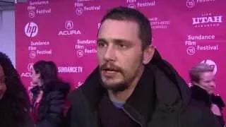 True Story: James Franco Sundance Red Carpet Movie Premiere Interview | ScreenSlam