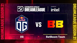 OG vs BetBoom Team | Game 1 | DreamLeague Season 21 - Group B
