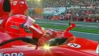 Michael Schumacher´s last lap with Ferrari Formel 1