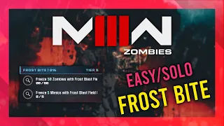 Frost Bite (Act 2 Tier 5) | MW3 Zombies GUIDE | Quick/Solo | MWZ Mission Tutorial