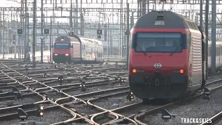 🇨🇭Swiss International Trains in Zürich Main Station (Hauptbahnhof) - Rail Traffic Highlights 2023