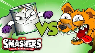 Loo Roll VS Dank Dog! | SMASHERS Series 2 Episode 1 | Toys For Kids