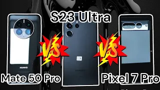 Bătălia titanilor! S23 Ultra vs Pixel 7 Pro vs Mate 50 Pro -  PERFORMANTA - PARTEA 1