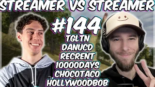 PUBG STREAMERS VS STREAMERS #144 (Tgltn, Chocotaco, Danucd, Recrent, 10000days, Hollywoodbob)