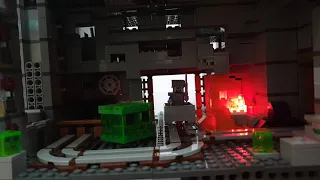 Lego minecraft mountain cave 21137   stopmotion small story video