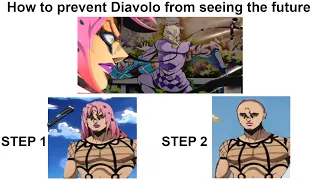 How To Easily Defeat Diavolo | JoJo Memes Are Making Dreams