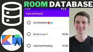 Room Database Android Studio Kotlin Example Tutorial