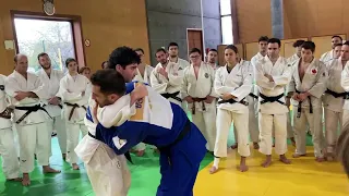 Georgian Judo Lasha Bekauri grip and koshi-Waza