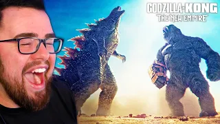 GODZILLA x KONG: The New Empire NEW TRAILER Reaction!!