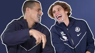 CAN THEY READ EACH OTHERS MIND?? The Curnow Bros. try the mouthguard challenge