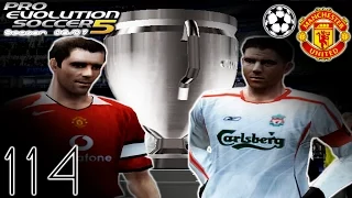 PES 5 Master League - vs Manchester United (N) [Champions League Final] - Part 114