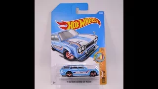 Hot Wheels 71 Datsun Bluebird 510 Wagon - M Case 2017