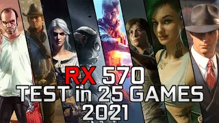 RX 570 Test 25 Games 1080p