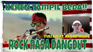 KEREN,Tampil Beda!! ROCK Rasa DANGDUT_SKAK_MAT_ Yuli Kdi ft. Akbar Music - REACTION