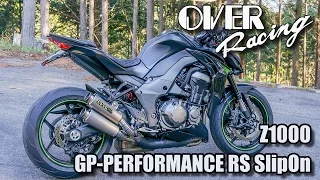 Kawasaki Z1000 OVER Racing GP-Performance RS SlipOn Exhoust Sound