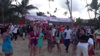 Santa Helicopter in Punta Cana